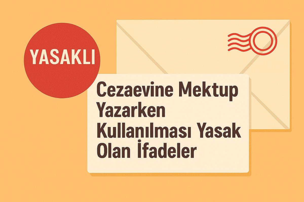 Cezaevine Mektup Yazarken Yasak Olan İfadeler (2025 Güncel Rehber)